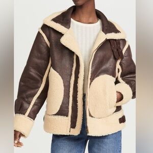 MOON RIVER - faux shearling jacket